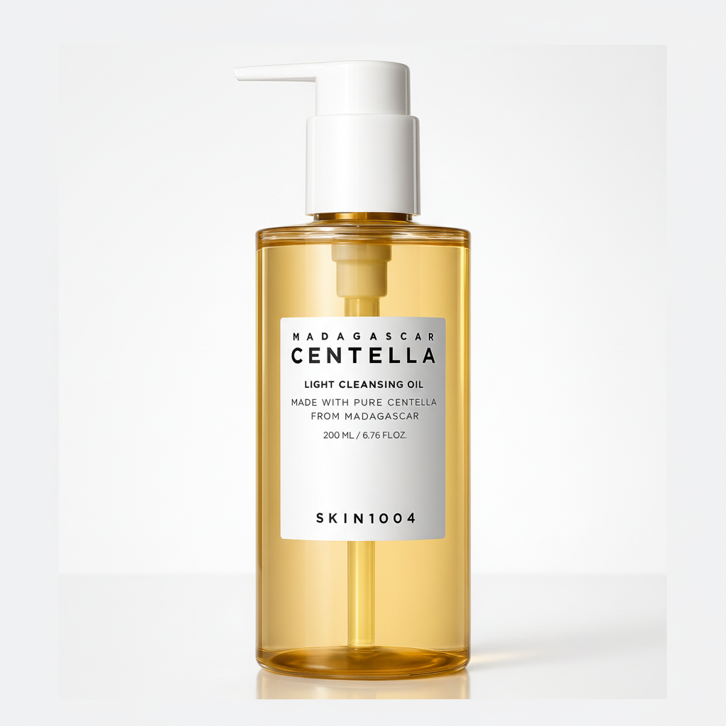 SKIN1004 Centella Light Cleansing Oil on white background